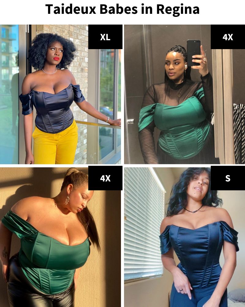 'Regina' Emerald Fuller Bust Off Shoulder Corset Top